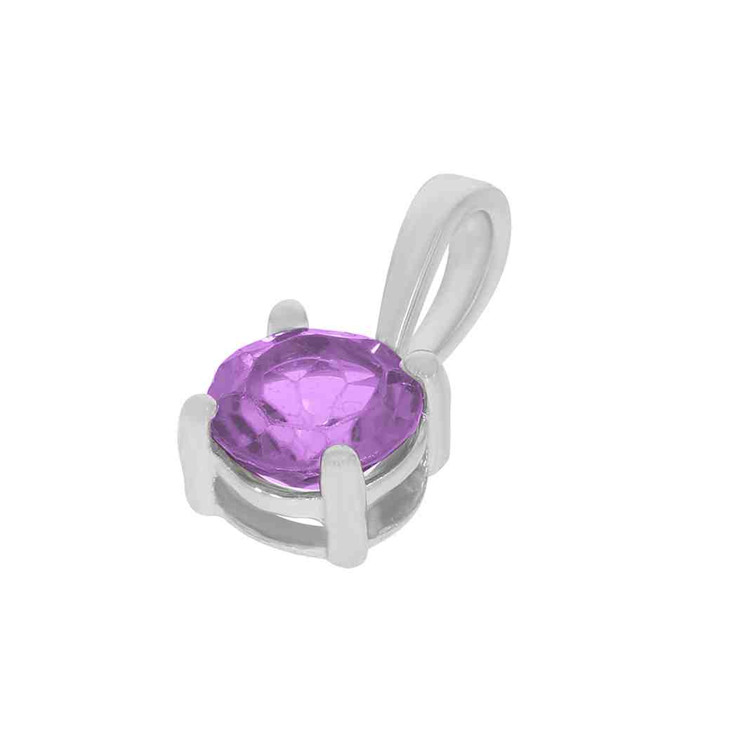 Amethyst Gemstone Pendant PD31344A AMETHYST